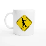 Zombie Warning Mug