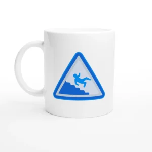Warning: Stairs Mug