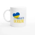 Blue-Yellow Ukraine Heart Mug