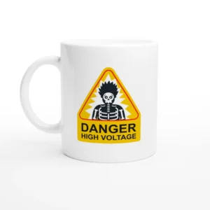 Danger High Voltage Mug
