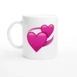 Pink Hearts Mug