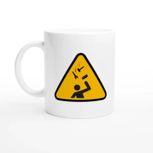 Beware of Falling Tools Mug