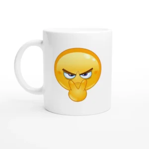 Watching You Emoji Mug