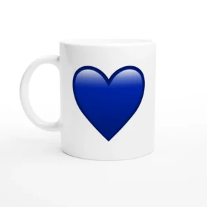 Blue Heart Mug