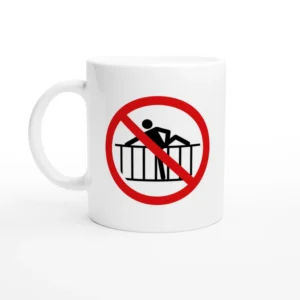 Get Off The Fence Mug