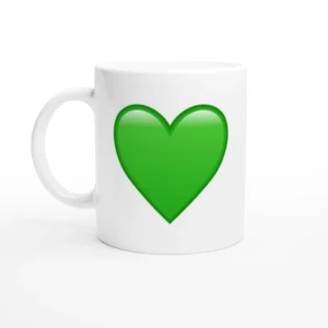 Green Heart Mug