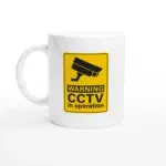 Warning: CCTV - Smile Mug