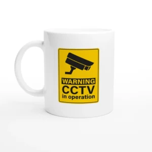 Warning: CCTV - Smile Mug