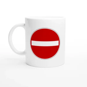 Do Not Enter Mug