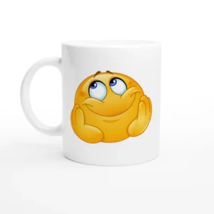 Happy and innocent Emoji Mug