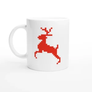 Reindeer Holiday Mug