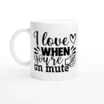 On Mute Mug