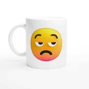 Meh Emoji Mug