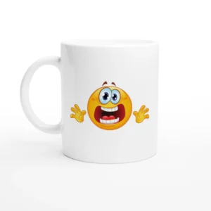 Calm and Collected Emoji Mug