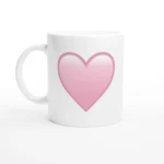 Pink Heart Mug