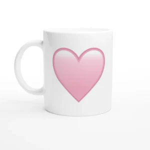 Pink Heart Mug