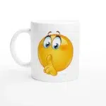 Don't Say It Emoji Mug
