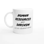 HR and Sarcasm Mug