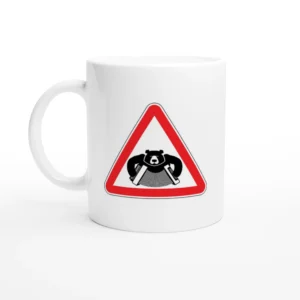 Warning: Bear Playing Accordion Mug