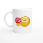 Stop Emoji Mug