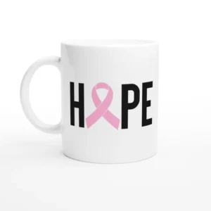 Hope Pink Ribbon Mug