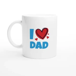 I Love Dad Mug