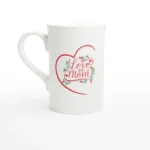 Love You Mom Porcelain Slim Mug