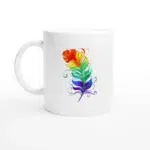 Rainbow Quill Mug