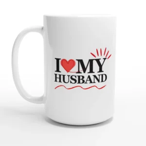 I Love My Husband Mug