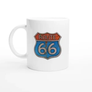 Route 66 Highway Sign Mug