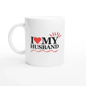 I Love My Husband Mug
