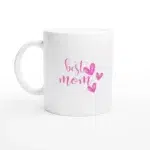 Best Mom (pink hearts) Mug