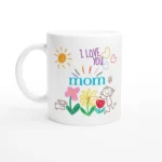 Mom I Love You (boy) Mug