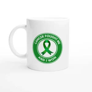 Cancer Fought Me #13 Mug