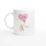 Mom Heart Balloon Mug