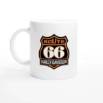 Route 66 Harley Davidson Mug