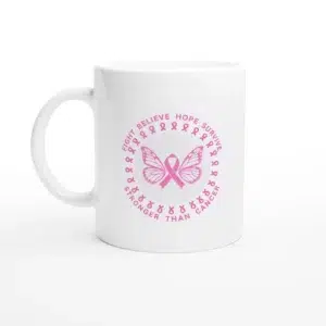 Stronger Than Cancer (Pink) Mug