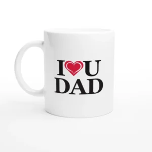 I Love U Dad Mug
