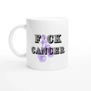 F*CK Cancer - Gloves Mug