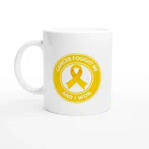 Cancer Fought Me #17 Mug