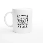 I'm Sorry Mug