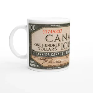 Canadian Money Mug $100 - 1954