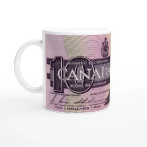Canadian Money Mug $10 - 1989