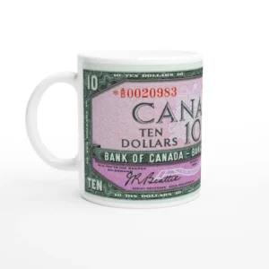 Canadian Money Mug $10 - 1954