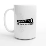 Man Glitter Mug
