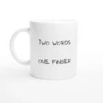 Two Words Mug