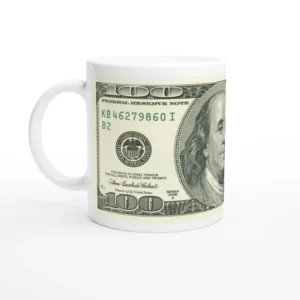 USA 2006 Retro 100 Dollar Money Mug