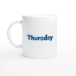 w2-5 Thursday Word Mug