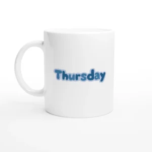 w2-5 Thursday Word Mug