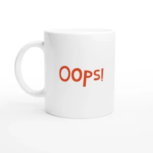 Oops Word Mug
